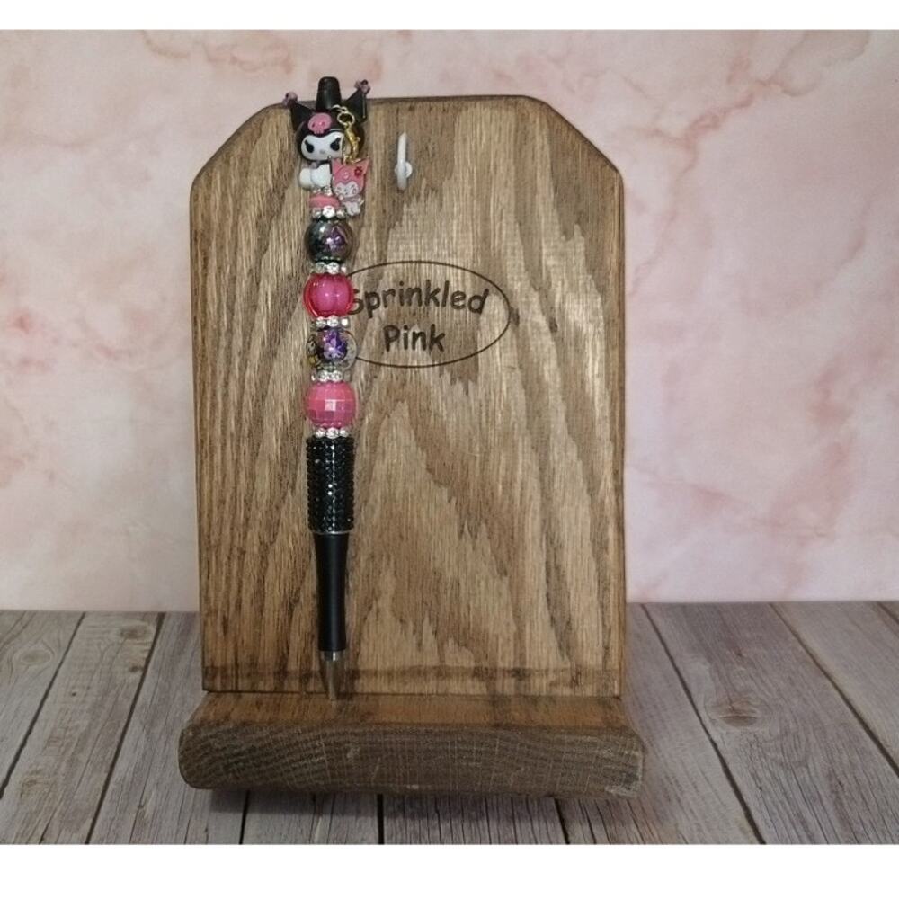 #KUR-872 Handmade Beaded Pen Kuromi